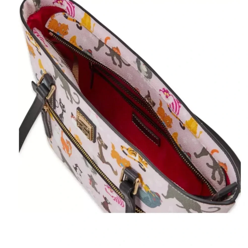 Disney Parks Dooney & Bourke 2024 Cats Tote Bag Purse - Picture 9 of 9